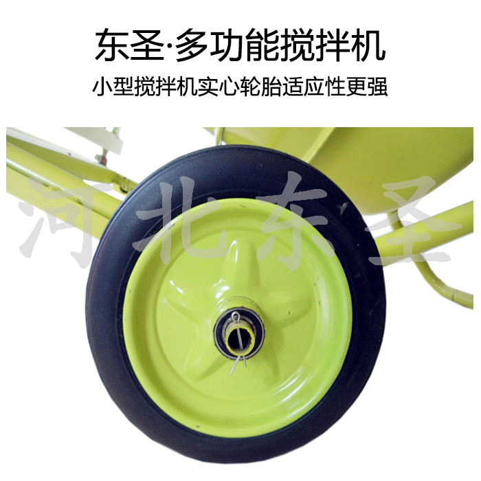 小型攪拌機實心橡膠輪胎適用于更多使用環(huán)境