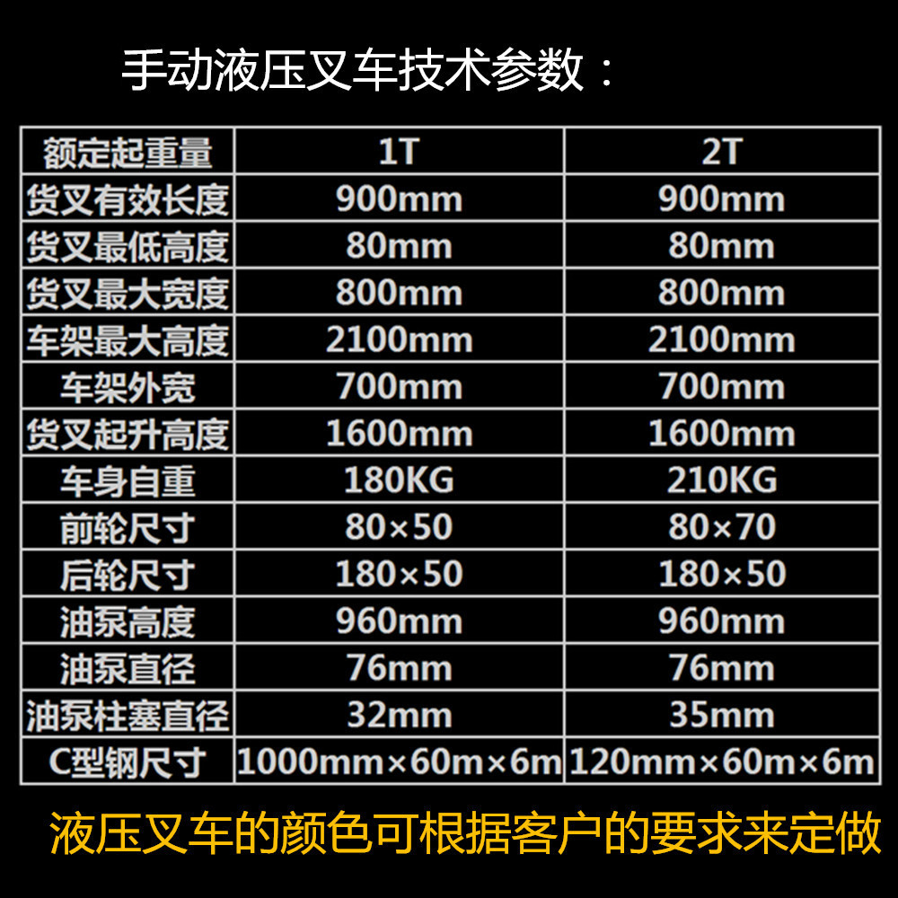 液壓手動(dòng)堆高車