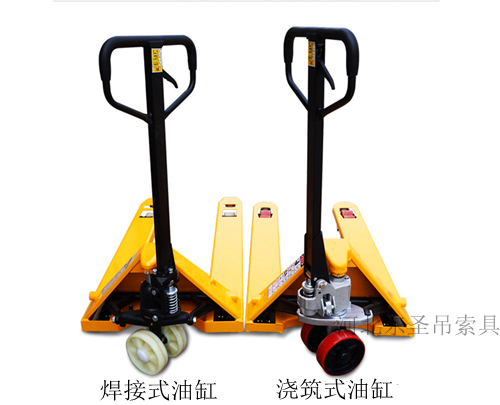手推小叉車兩種材質(zhì)行走輪